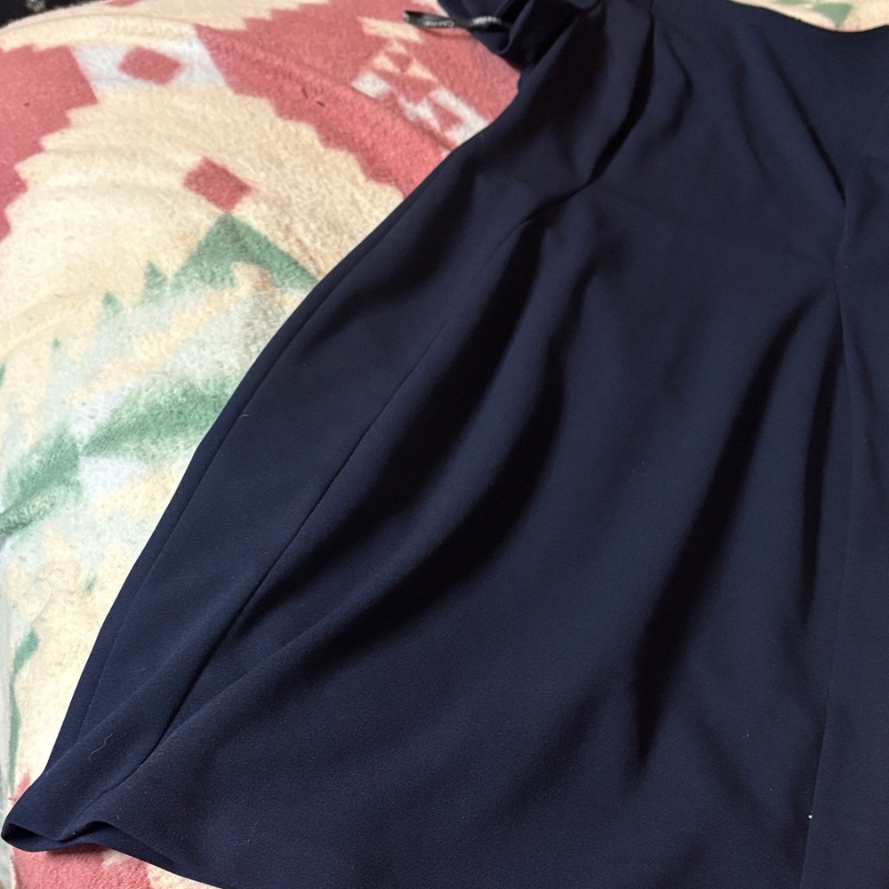 Elegant Navy Blue Women's dress